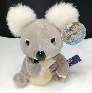 1998 🐨Coca Cola International Collection Beanie Plush Toy Koala Bear Australia